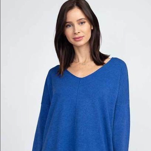 Dreamers Royal Blue Sweater Tunic 